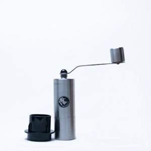 Rhinowares hand coffeegrinder with aeropressadaptor